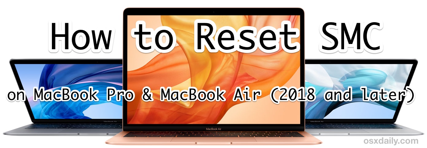 macbook resetting smc